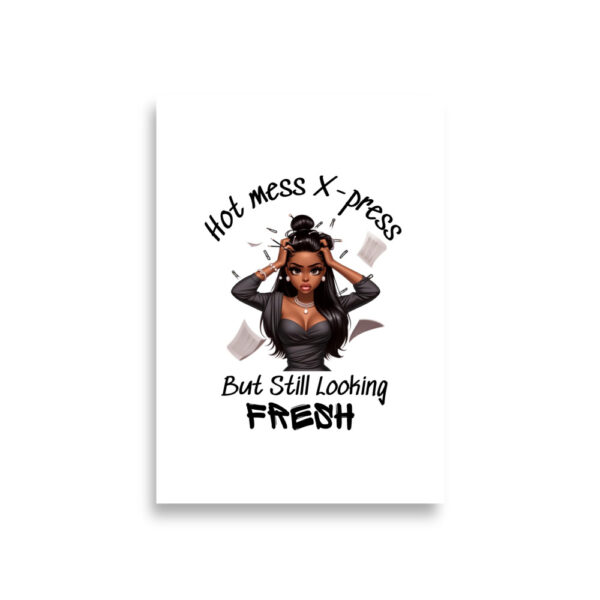 Hot Mess X-Press Wall Art - Image 2