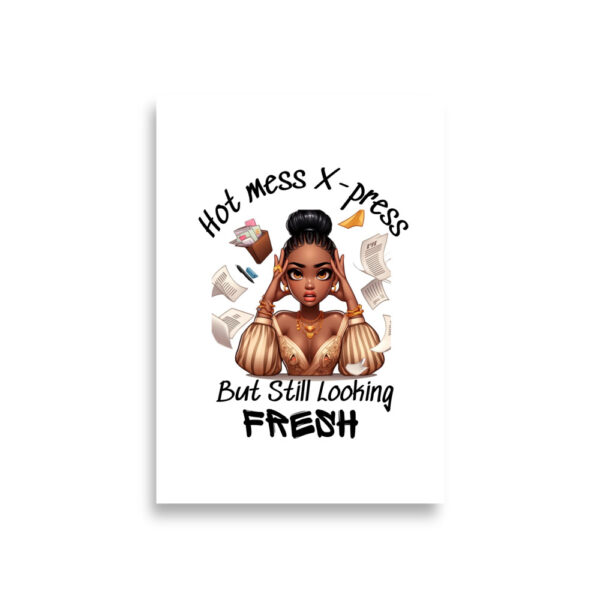 Hot Mess X-Press Wall Art - Image 2