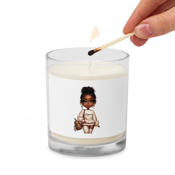 Chibi Queen Unscented Soy Candle - Image 2
