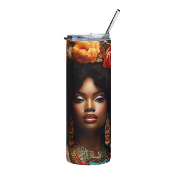 UnFuckable™ 20oz Tumbler Collection – Afro-Inspired Affirmation Designs for Black Women