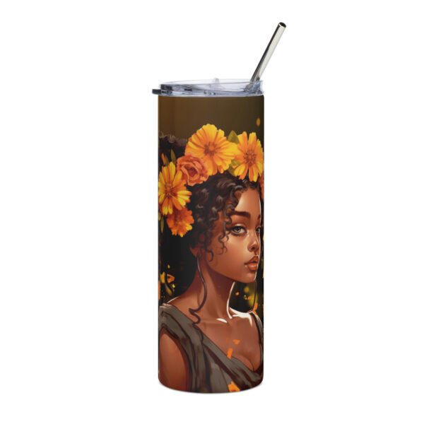 UnFuckable™ 20oz Tumbler Collection – Afro-Inspired Affirmation Designs for Black Women