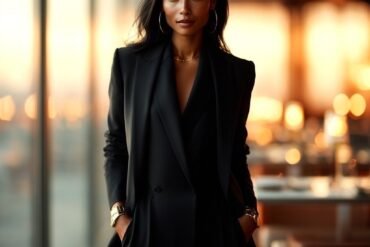 Editorial square image featuring the phrase “High Standards in Dating,” showing a confident woman walking with composure, representing formidable standards and emotional discipline in relationships.